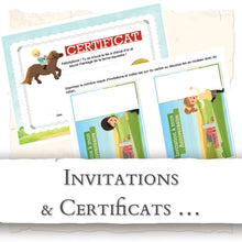 Charger l'image dans la galerie, Cheval-Invitations-Certificats