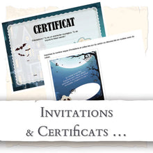 Charger l'image dans la galerie, Fantome-Invitations-Certificats