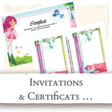 Charger l'image dans la galerie, Fees-Invitations-Certificats